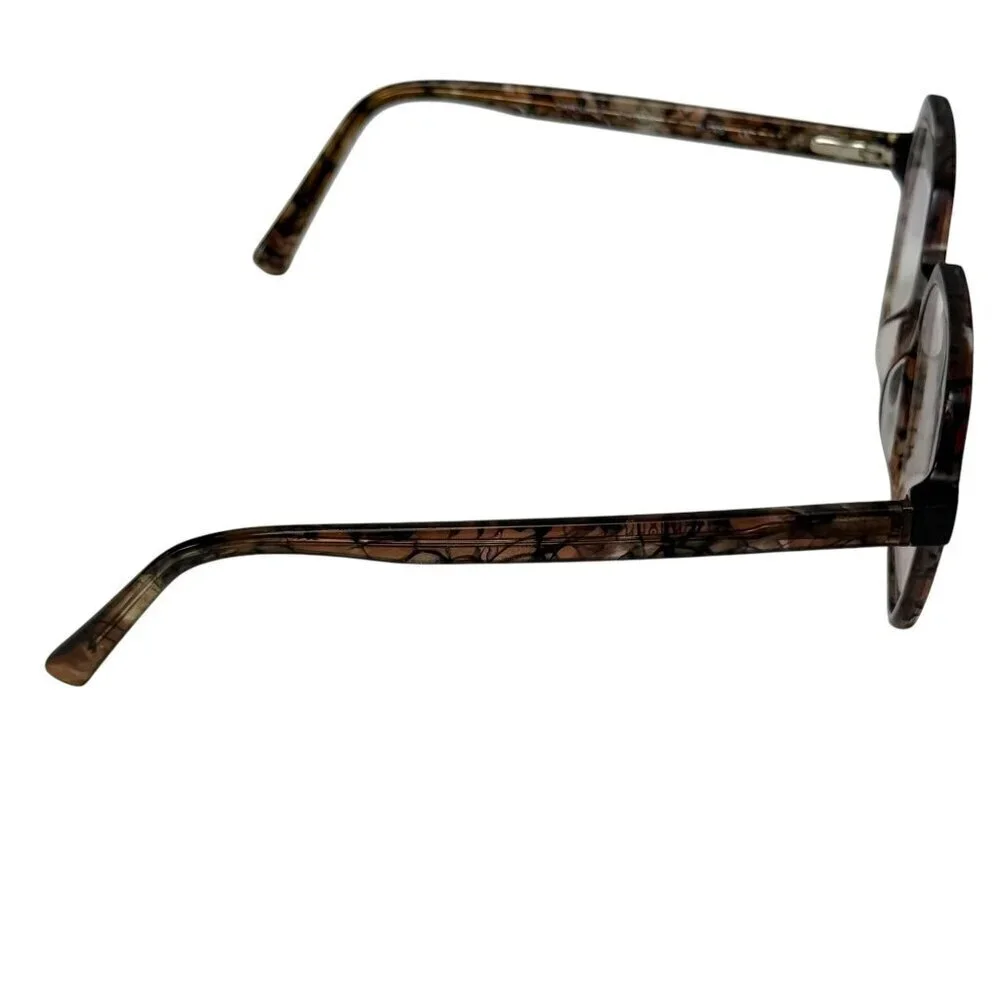 Elton John Eyewear Carnaby Brown Tortoise Unisex Frames Square